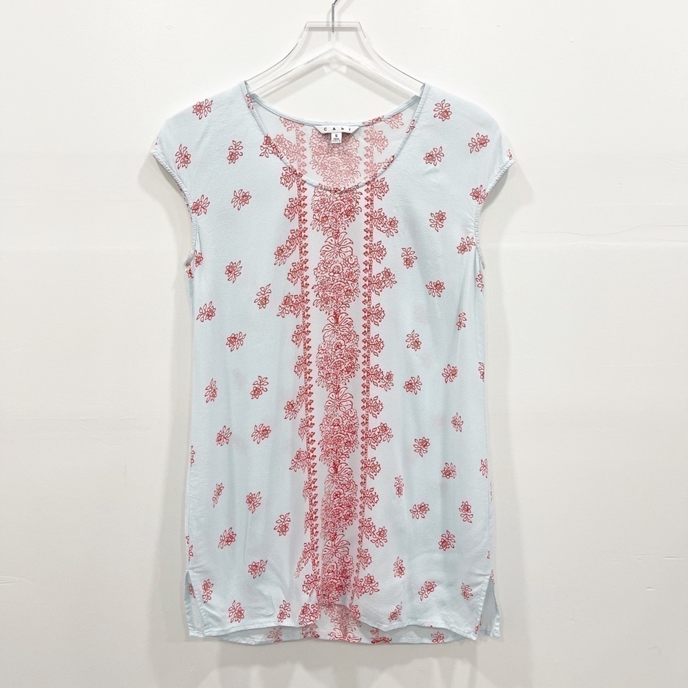 Cabi Serene Tunic Top St.Barth’s Collection #855 S